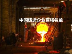 2021中國鑄造百強企業名單（知名鑄造企業）