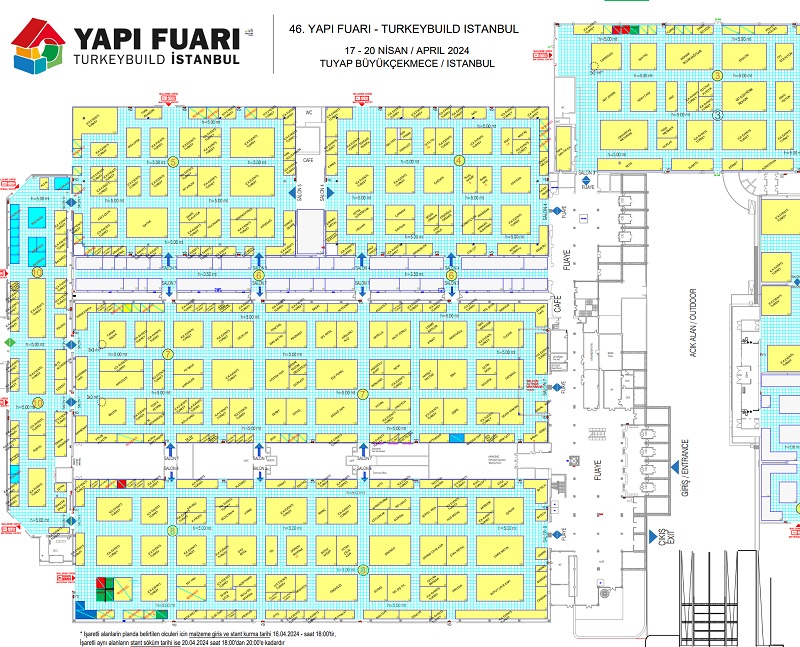2024年第46屆土耳其建材展（TURKEY BUILD）將于4月17-20日舉行(m.69836.cn)